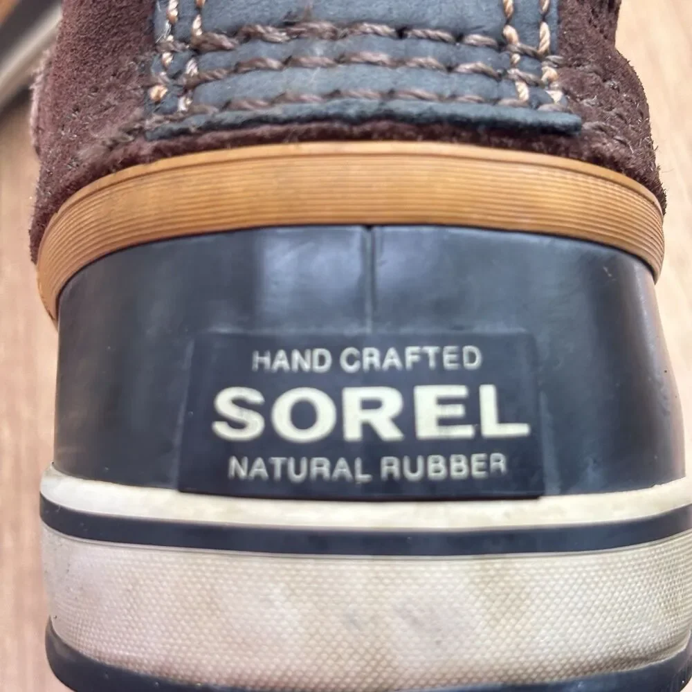 Sorel Joan of Arctic Snow Brown Waterproof Leather Boots NL1540 Women’s Size 6‎